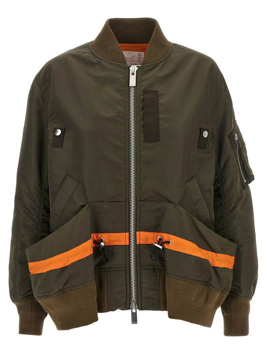 Drawstring bomber jacket Down jacket, Parka, Casual jackets