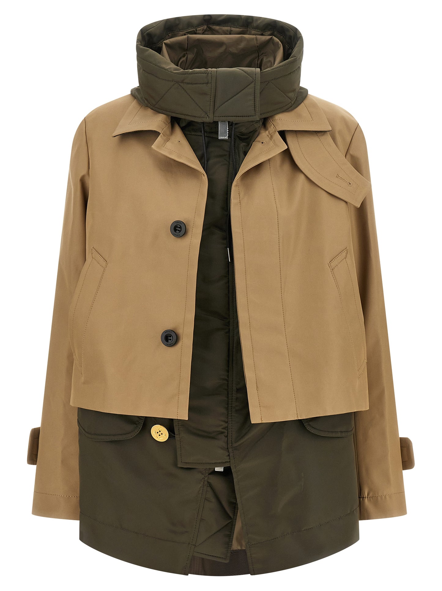 Double layer jacket Down jacket, Parka, Casual jackets