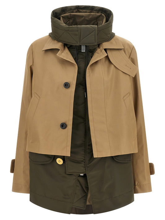 Double layer jacket Down jacket, Parka, Casual jackets