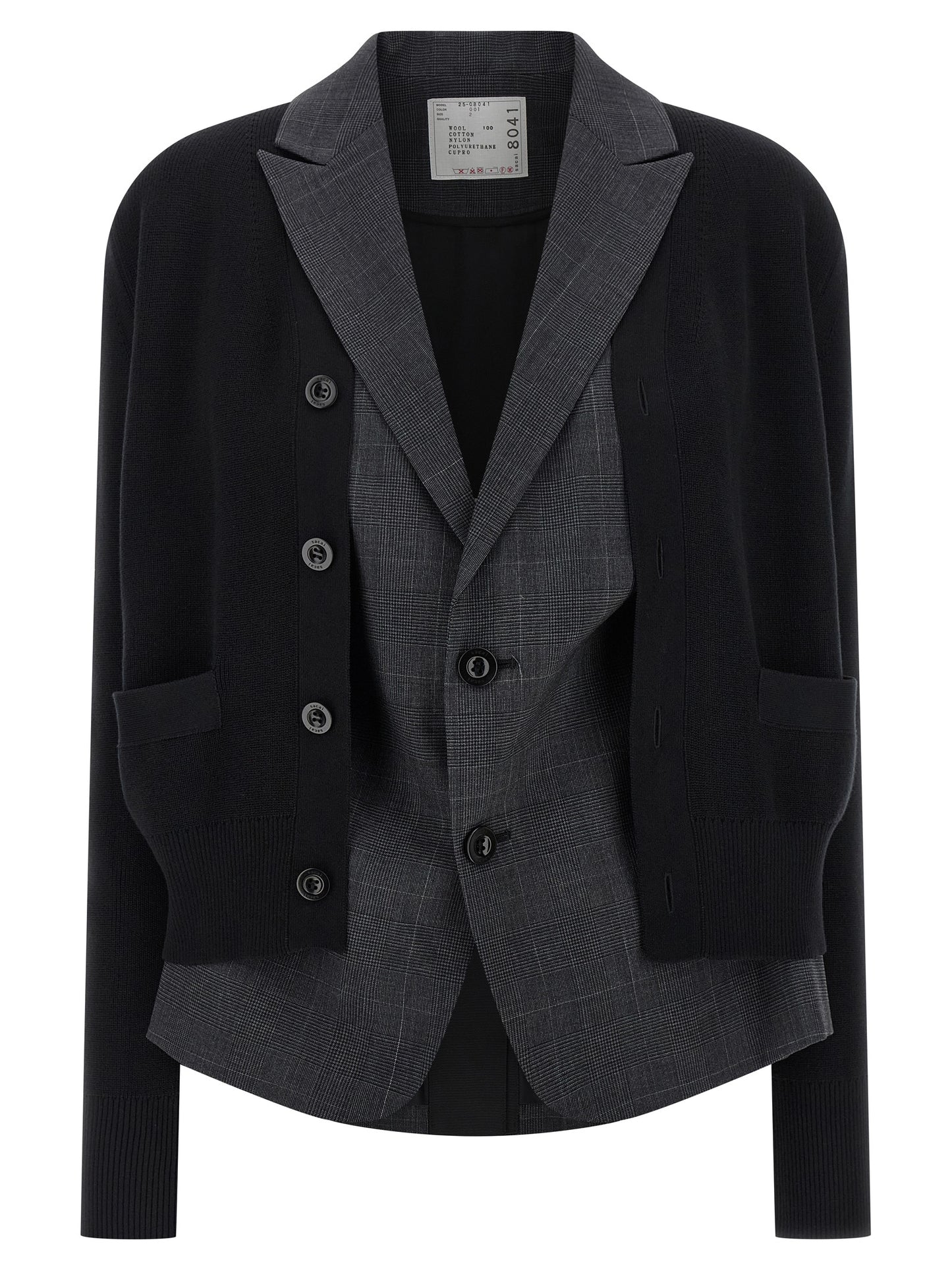 Double layer cardigan Blazer, suits