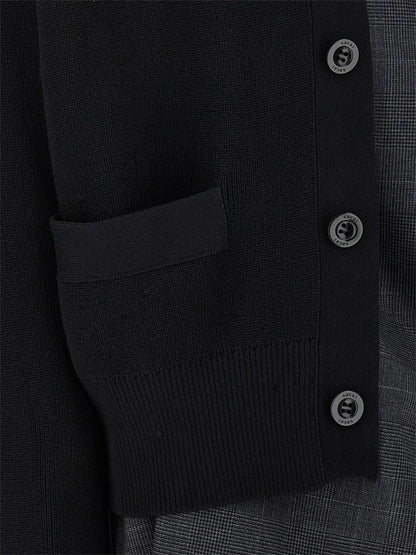 Double layer cardigan Blazer, suits