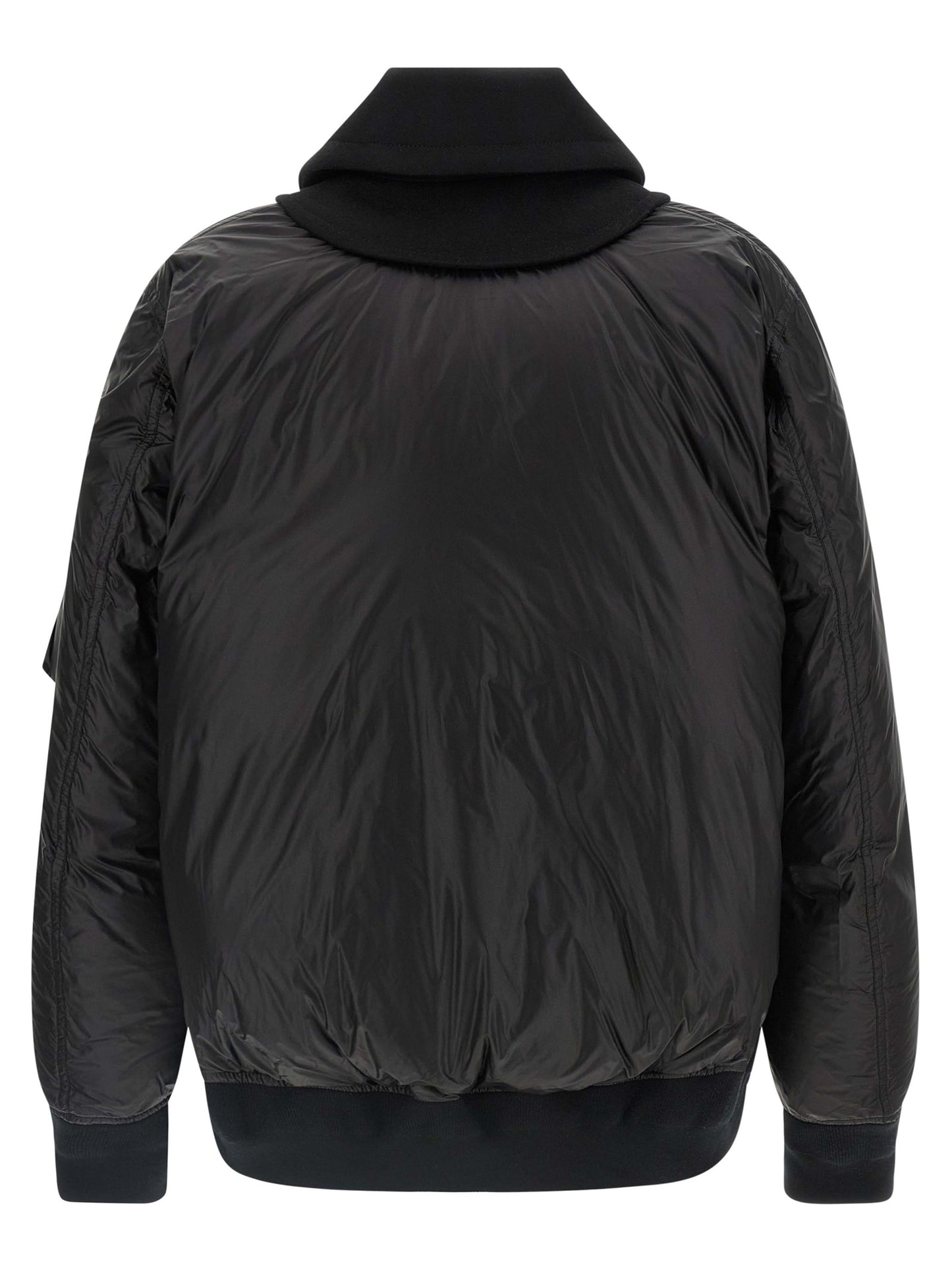 Wool insert bomber jacket Down jacket, Parka, Casual jackets