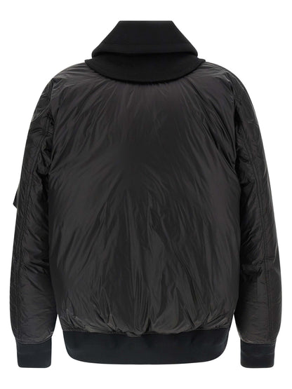 Wool insert bomber jacket Down jacket, Parka, Casual jackets