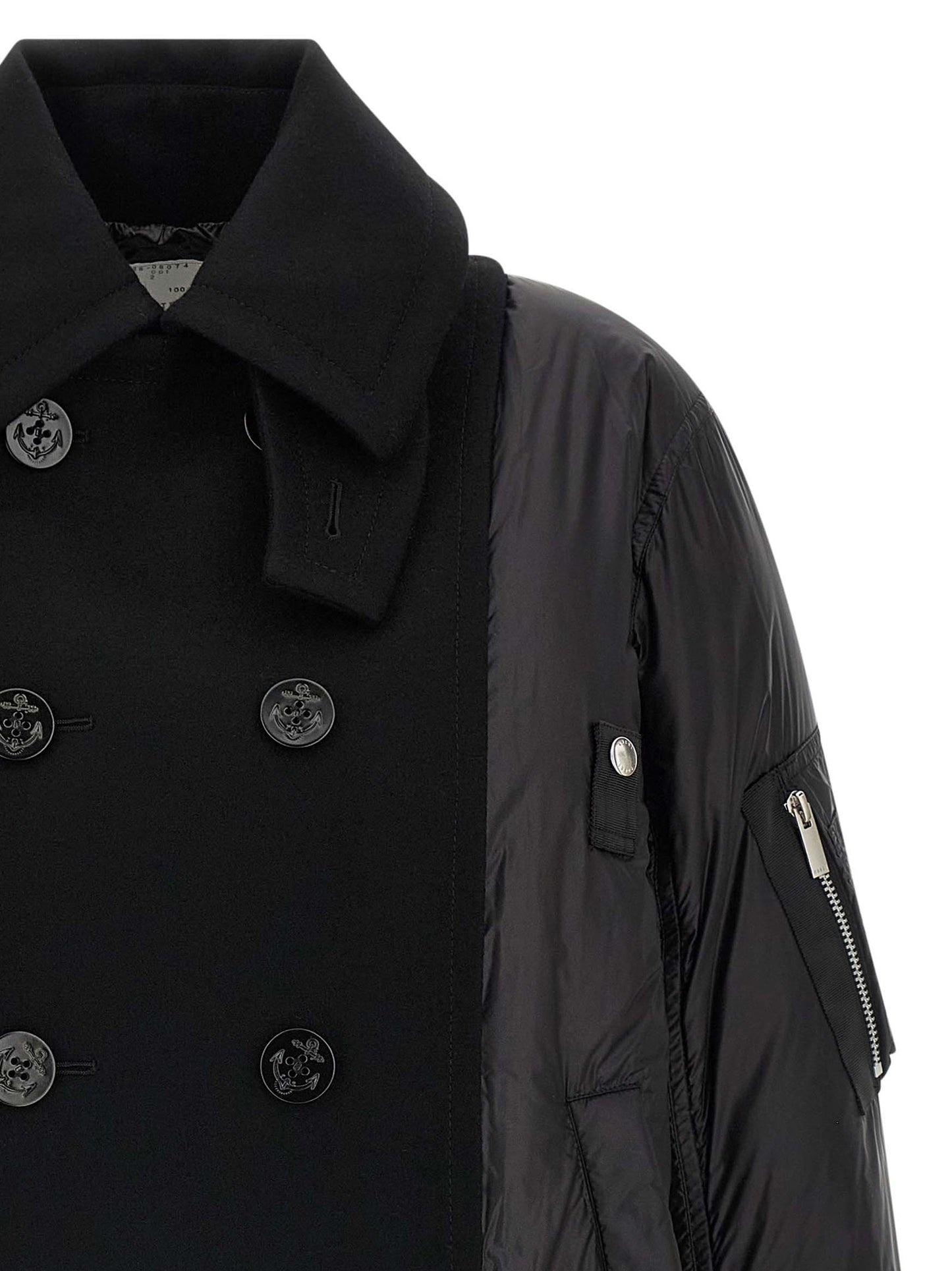 Wool insert bomber jacket Down jacket, Parka, Casual jackets