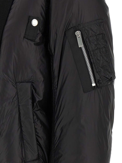 Wool insert bomber jacket Down jacket, Parka, Casual jackets