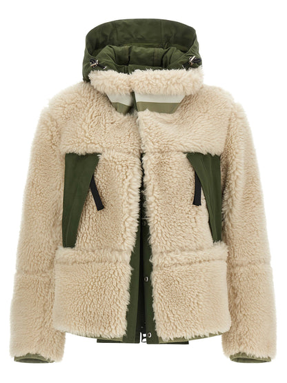 Teddy blouson Down jacket, Parka, Casual jackets