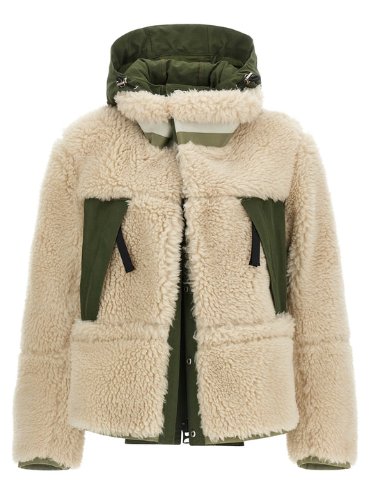 Teddy blouson Down jacket, Parka, Casual jackets