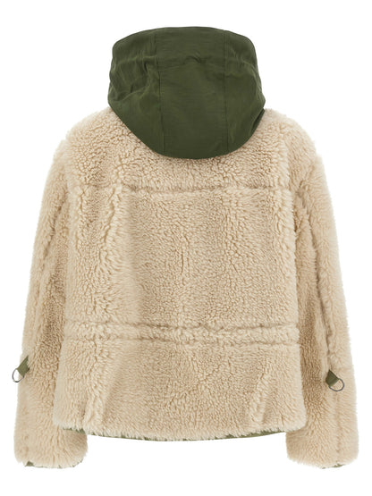 Teddy blouson Down jacket, Parka, Casual jackets