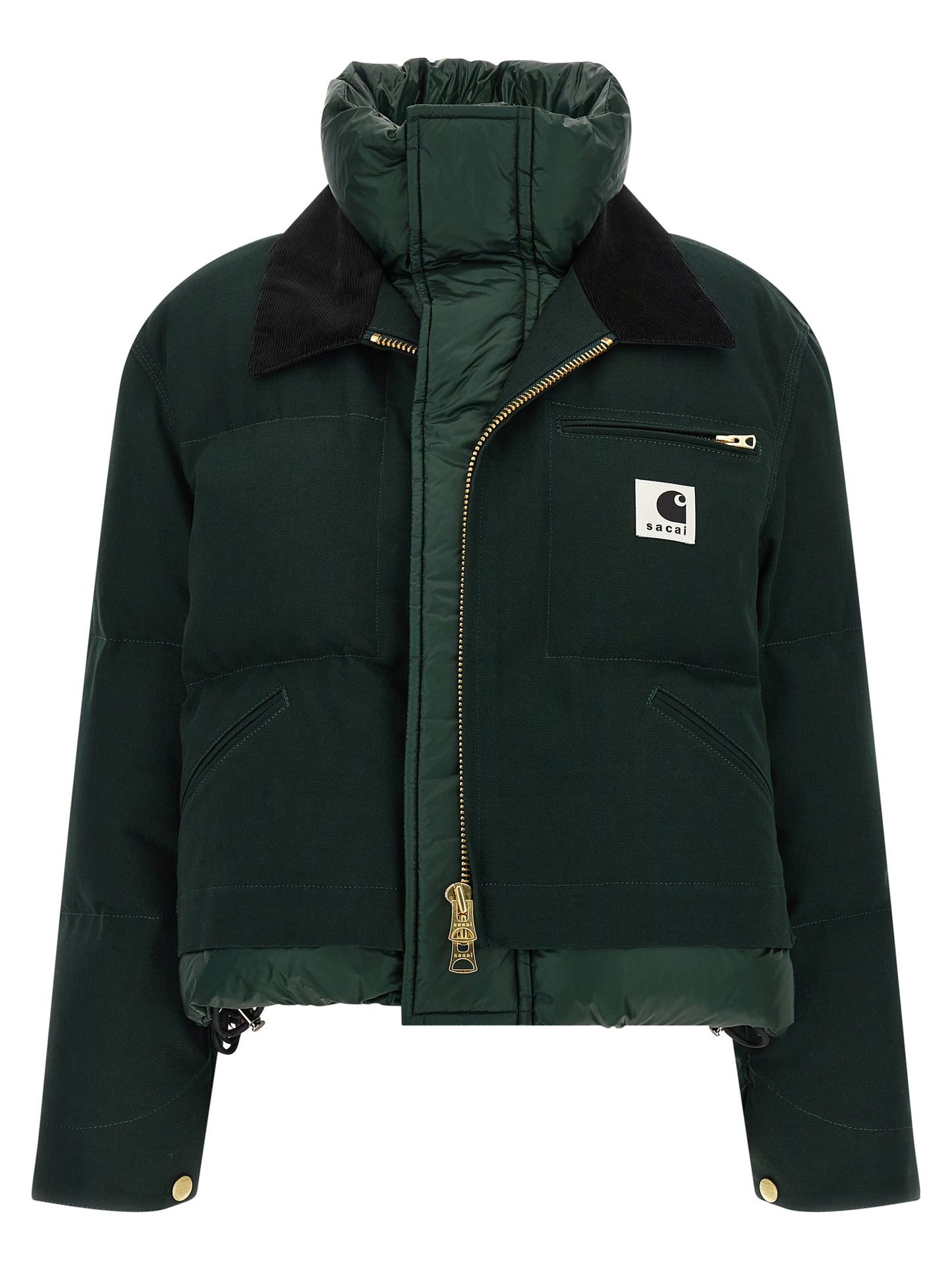 Sacai x Carhartt Wip capsule double-layer jacket Down jacket, Parka, Casual jackets
