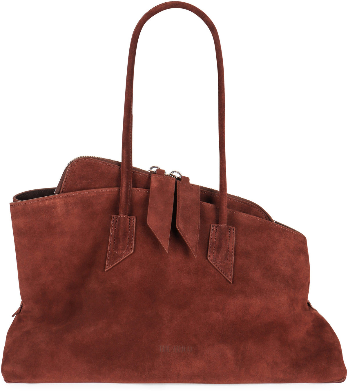The Attico Bag The Walk Medium in suede