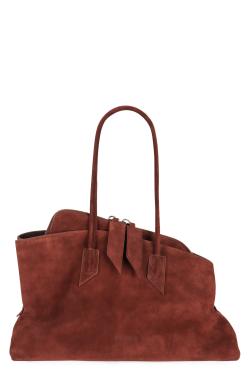 The Attico Bag The Walk Medium in suede