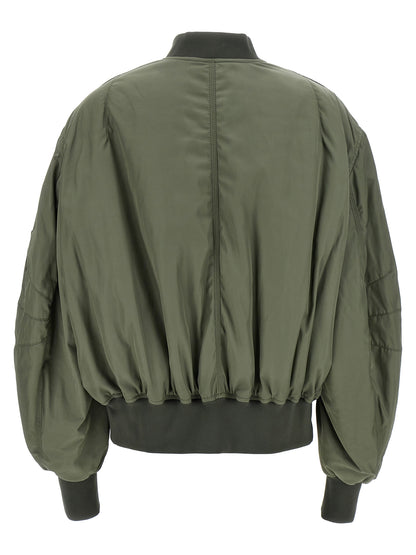 Nylon bomber jacket Down jacket, Parka, Casual jackets