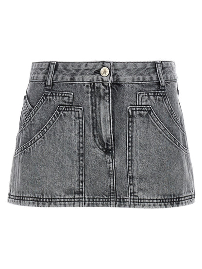 Multipocket mini skirt Skirts