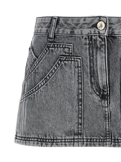 Multipocket mini skirt Skirts