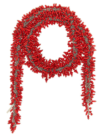 'Embroidered Scarf' necklace Jewelry