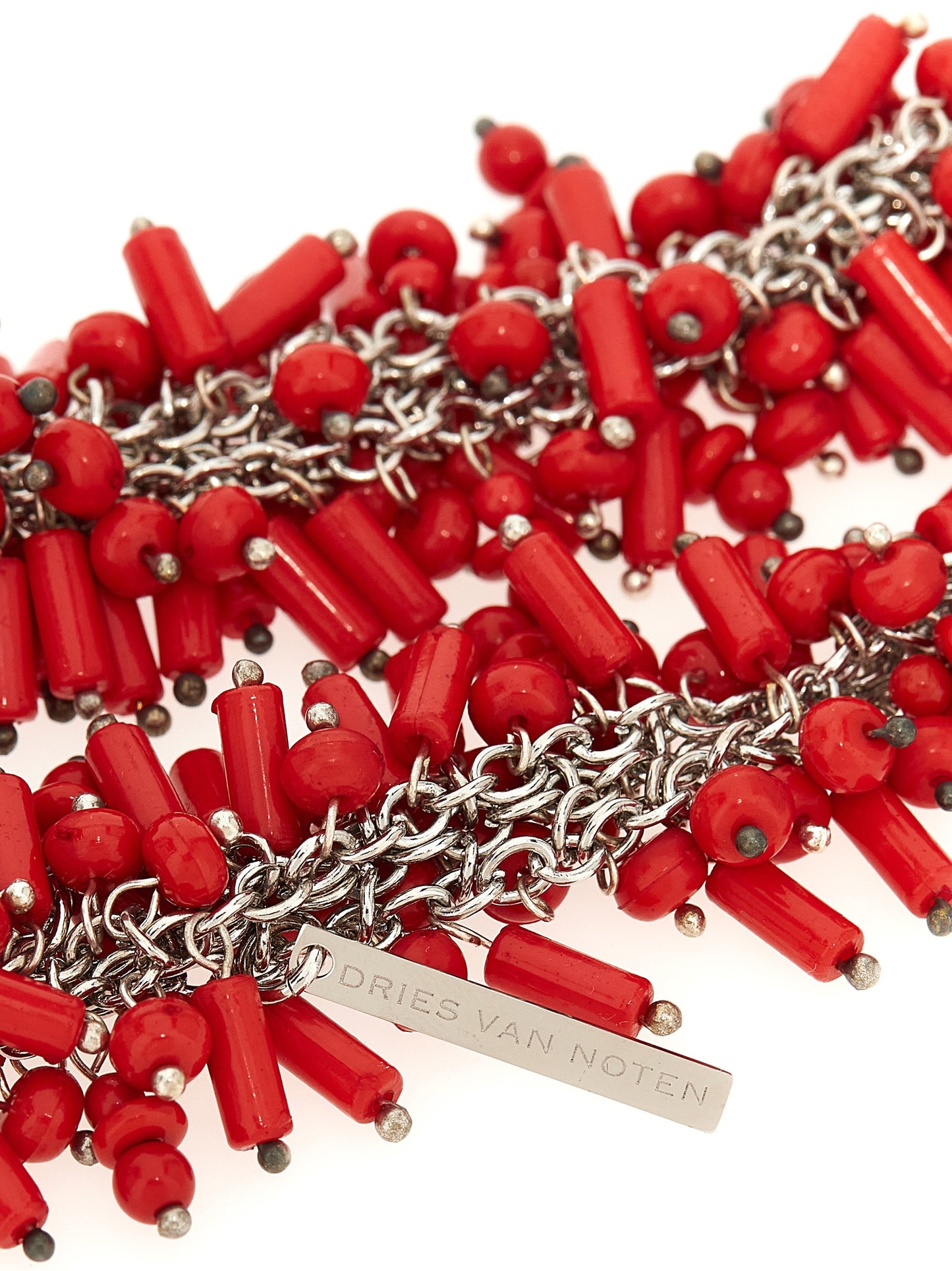 'Embroidered Scarf' necklace Jewelry