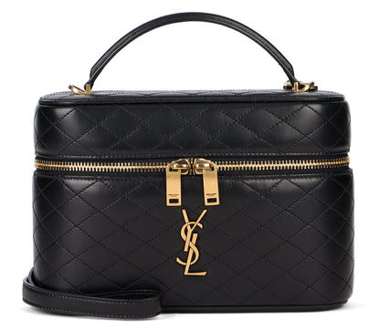Saint Laurent Large leather shoulder bag Gaby Vanity