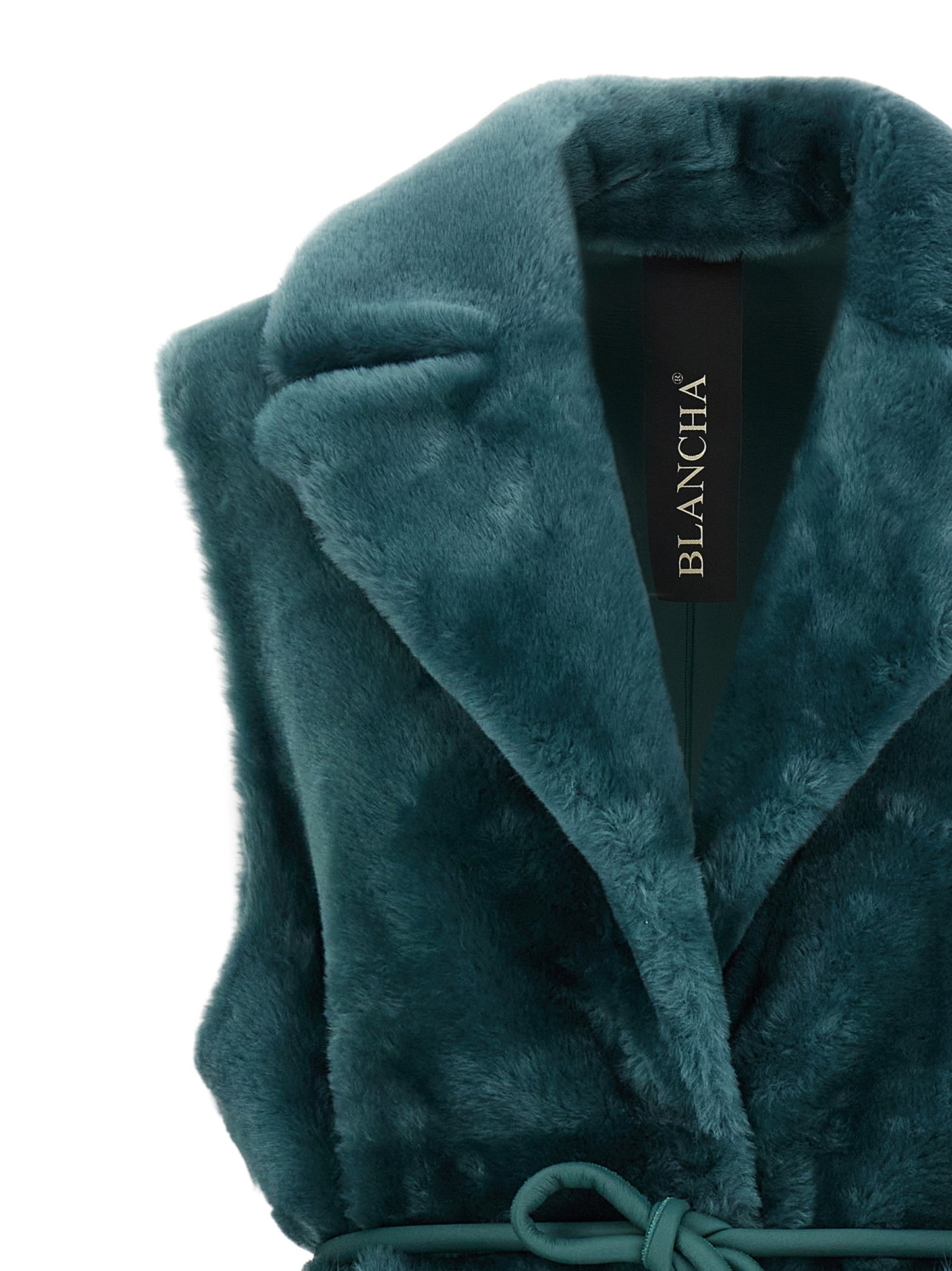 'Merino Straight-Volpe Shadow' vest Fur