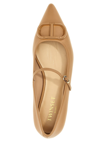 'Oval T' ballet flats Flat shoes