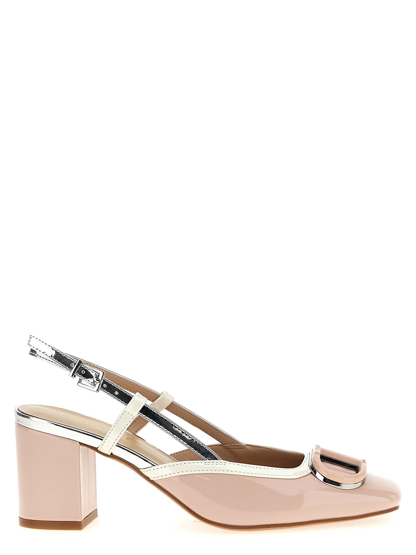 Patent leather slingback Pumps