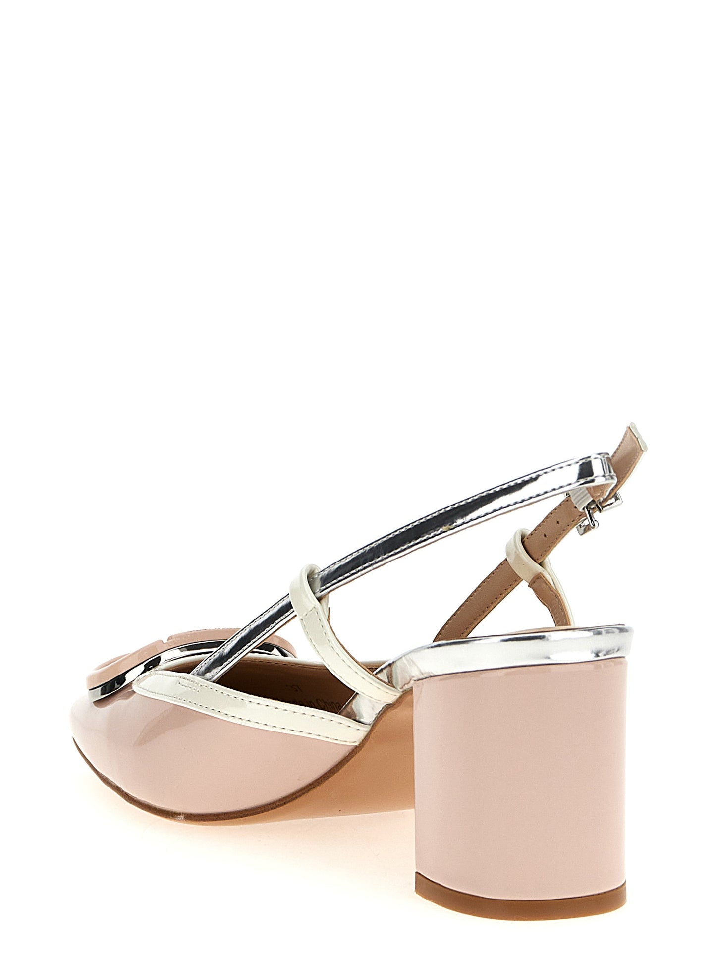 Patent leather slingback Pumps