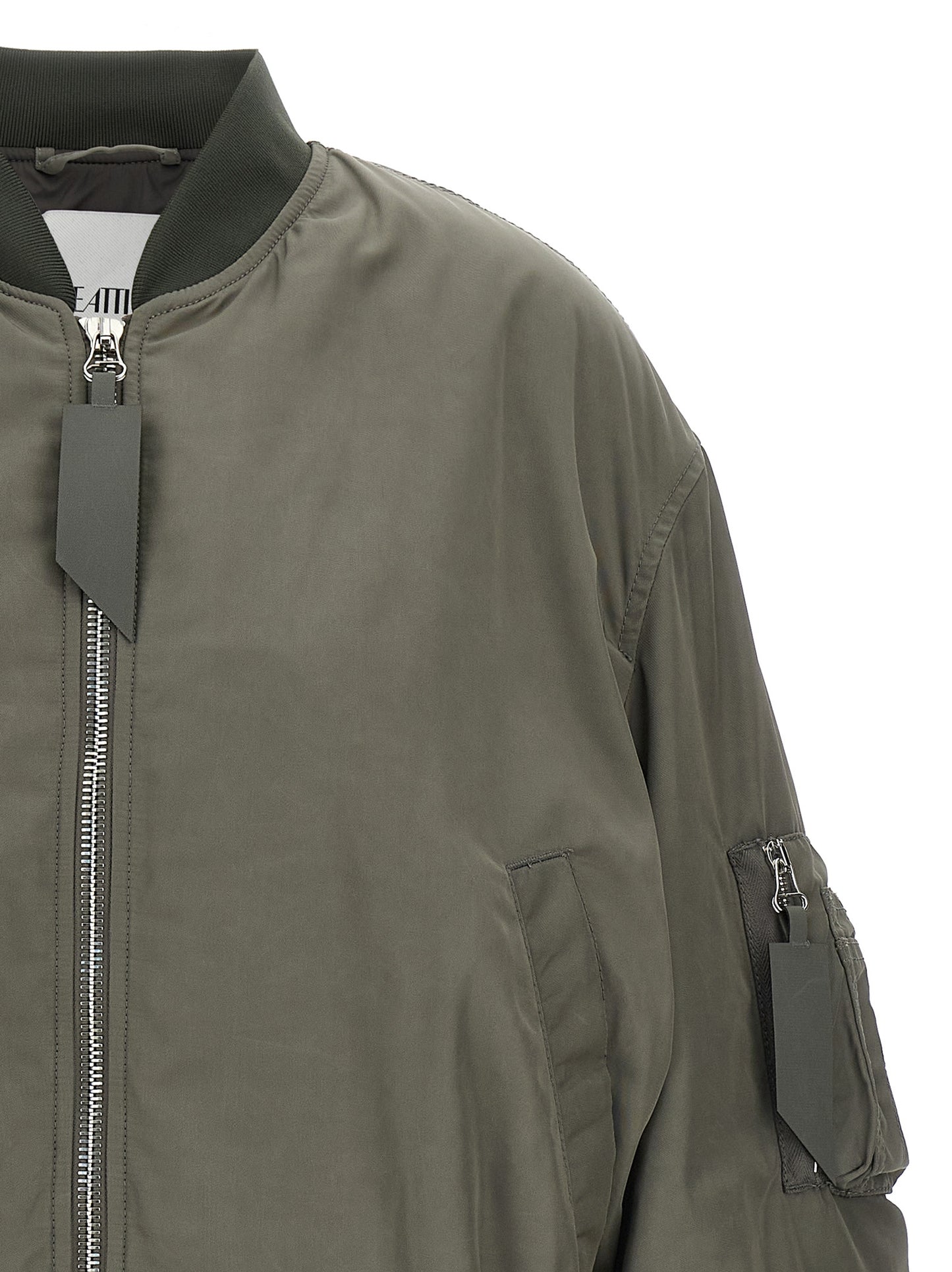 Nylon bomber jacket Down jacket, Parka, Casual jackets