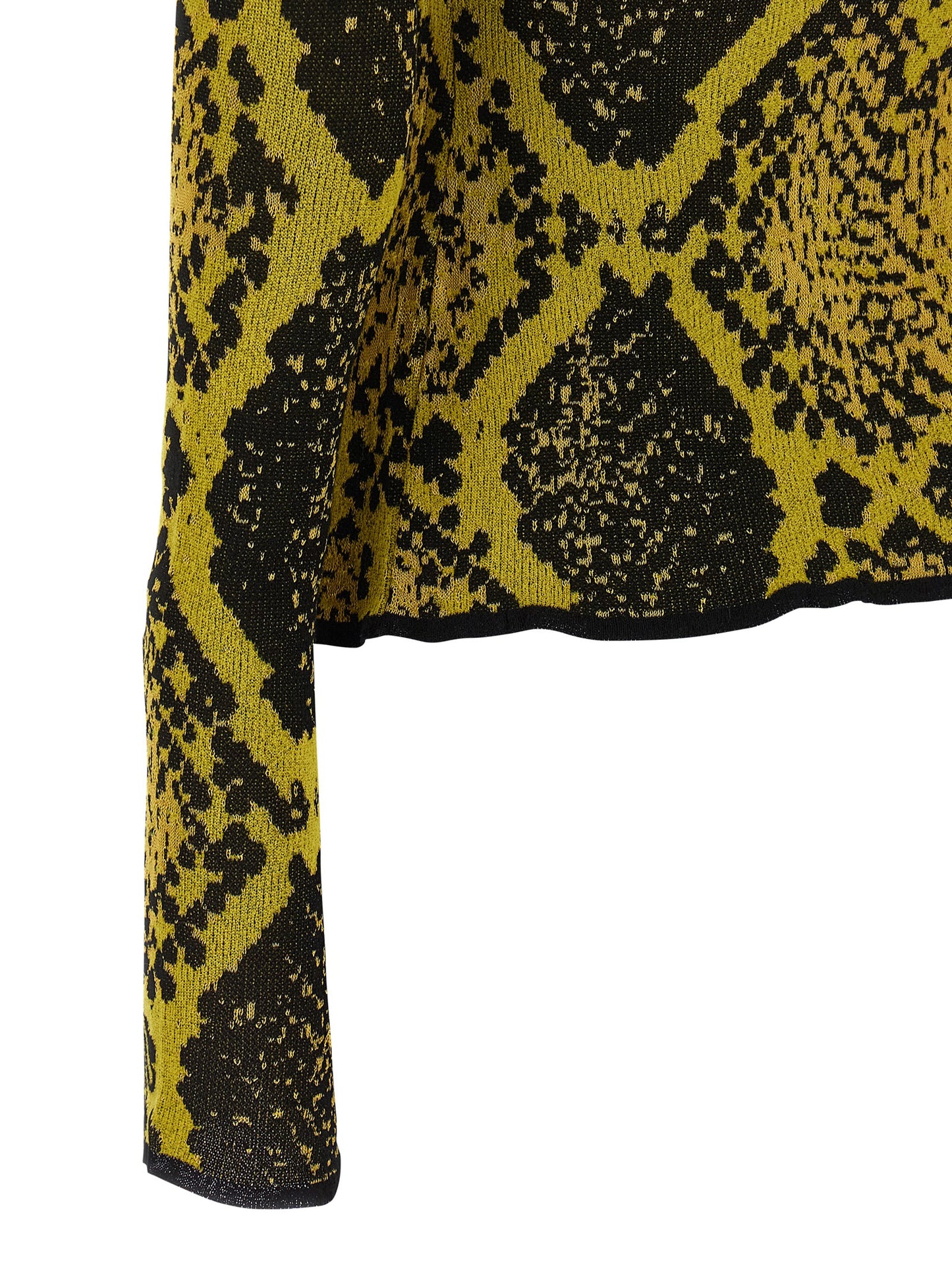 Python jacquard cardigan Sweater, cardigans