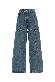 The Attico Jeans taglio