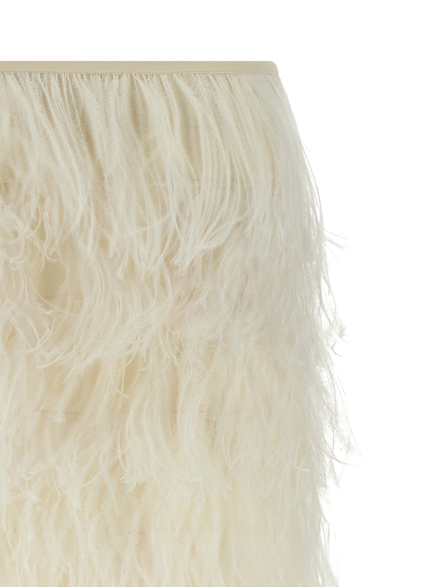 Ostrich feather skirt Skirts