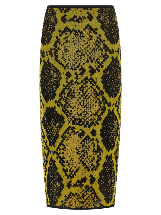 Python jacquard skirt Skirts