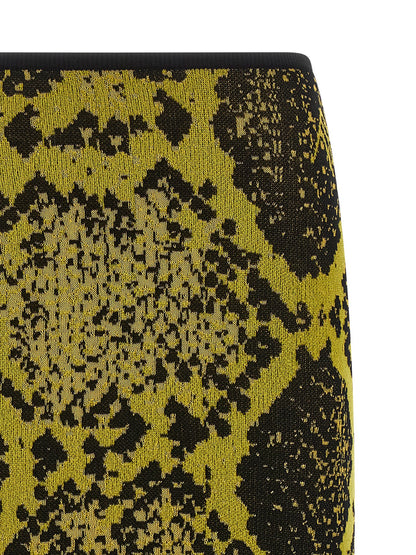 Python jacquard skirt Skirts