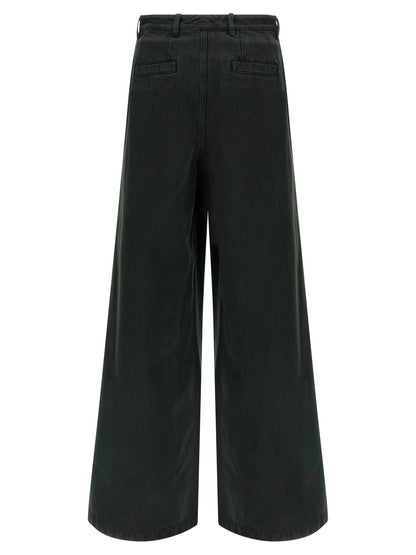 Velvet insert jeans Jeans