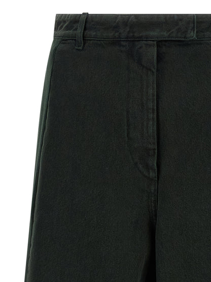 Velvet insert jeans Jeans