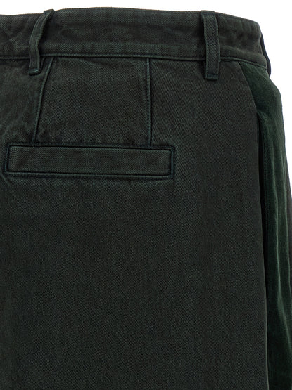 Velvet insert jeans Jeans