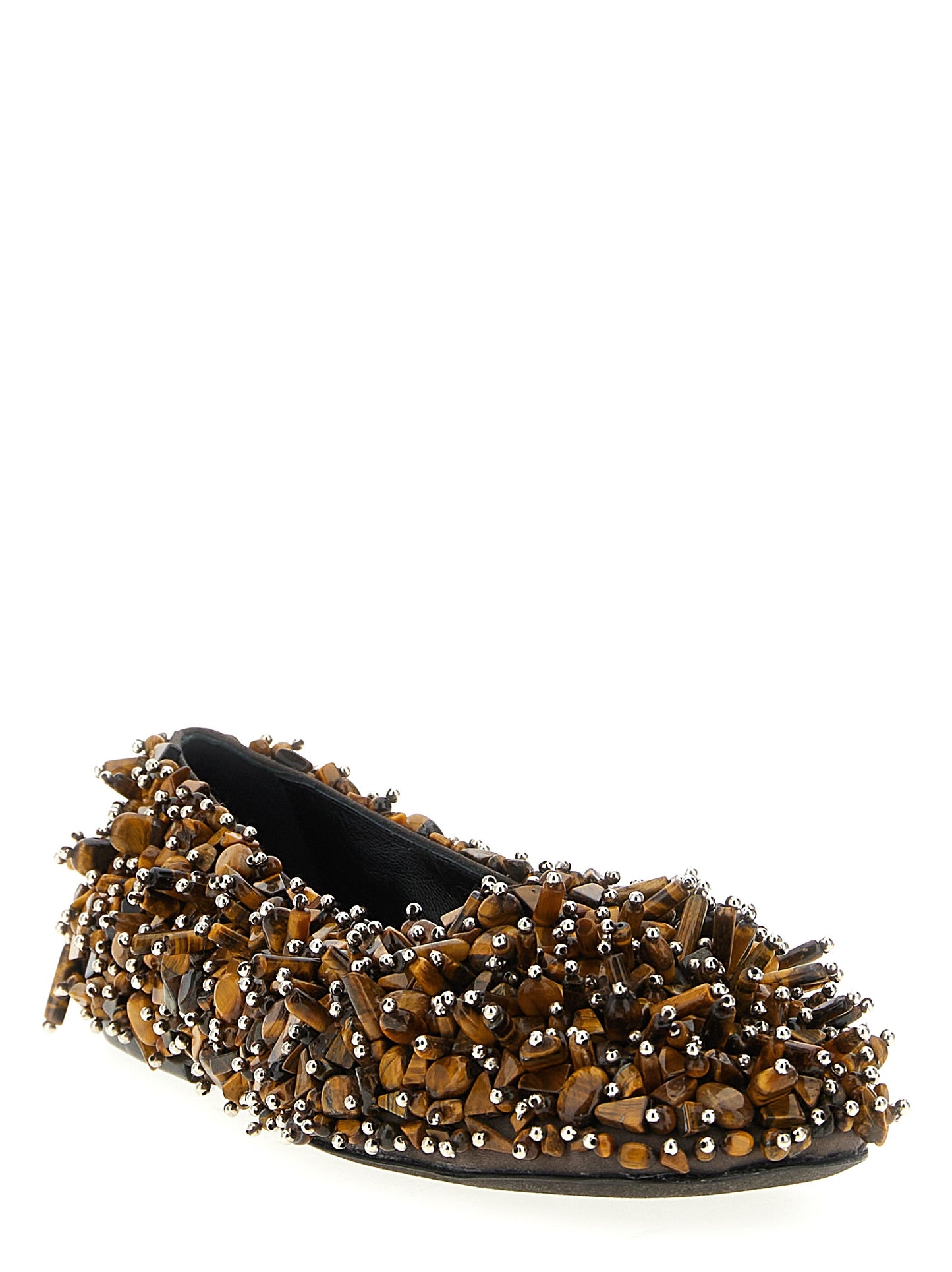 Beaded ballet flats Flat shoes