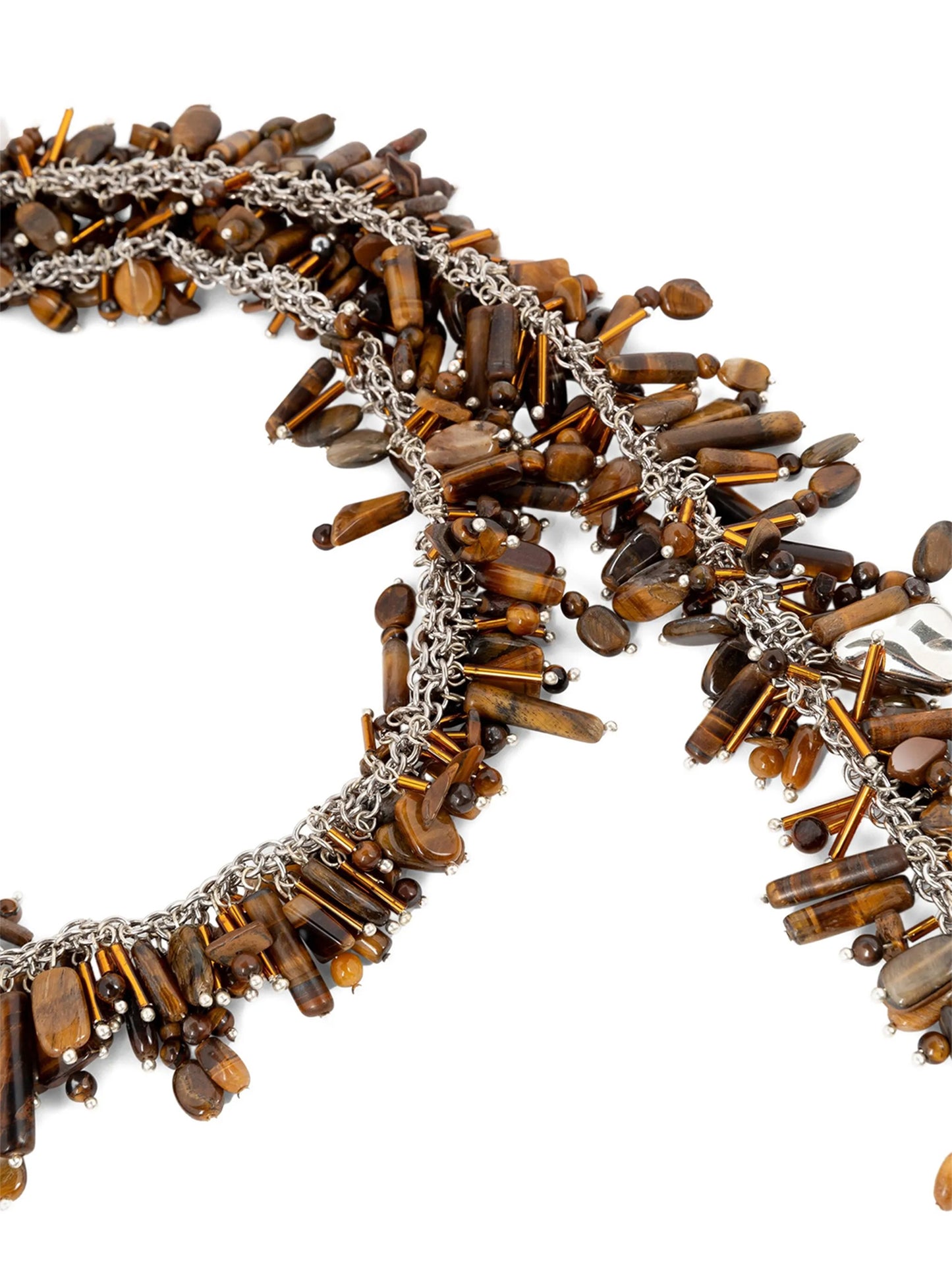 'Embroidered Scarf' necklace Jewelry