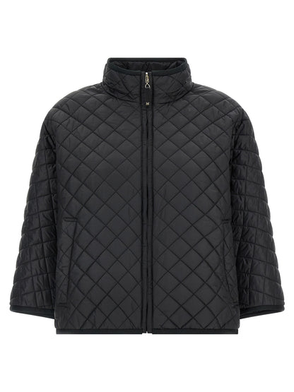 'Delfina' reversible hood Capes