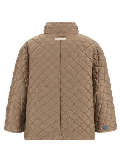 'Delfina' reversible hood Capes