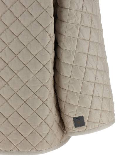 'Delfina' reversible hood Capes
