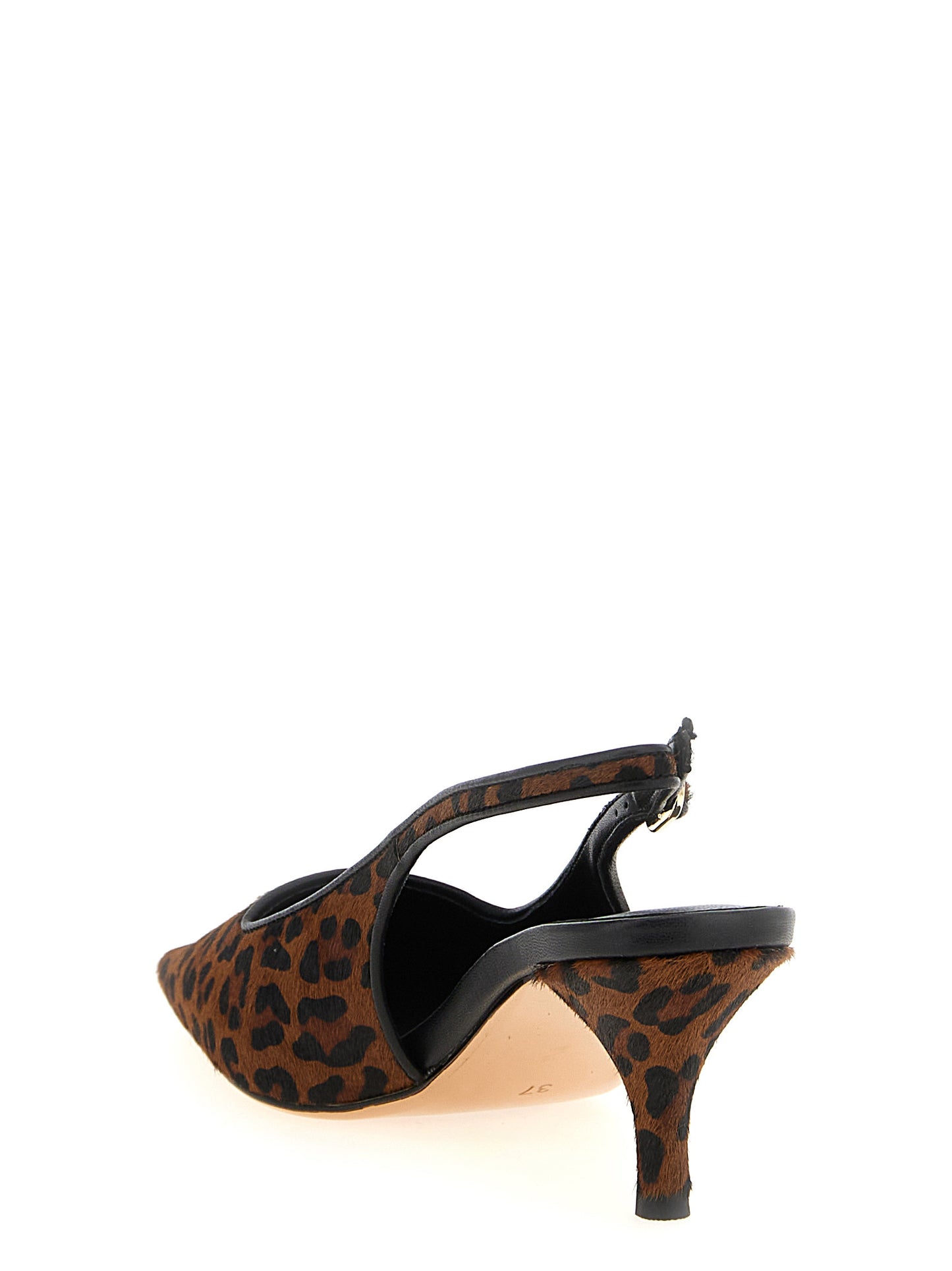 Animal print slingbacks Pumps
