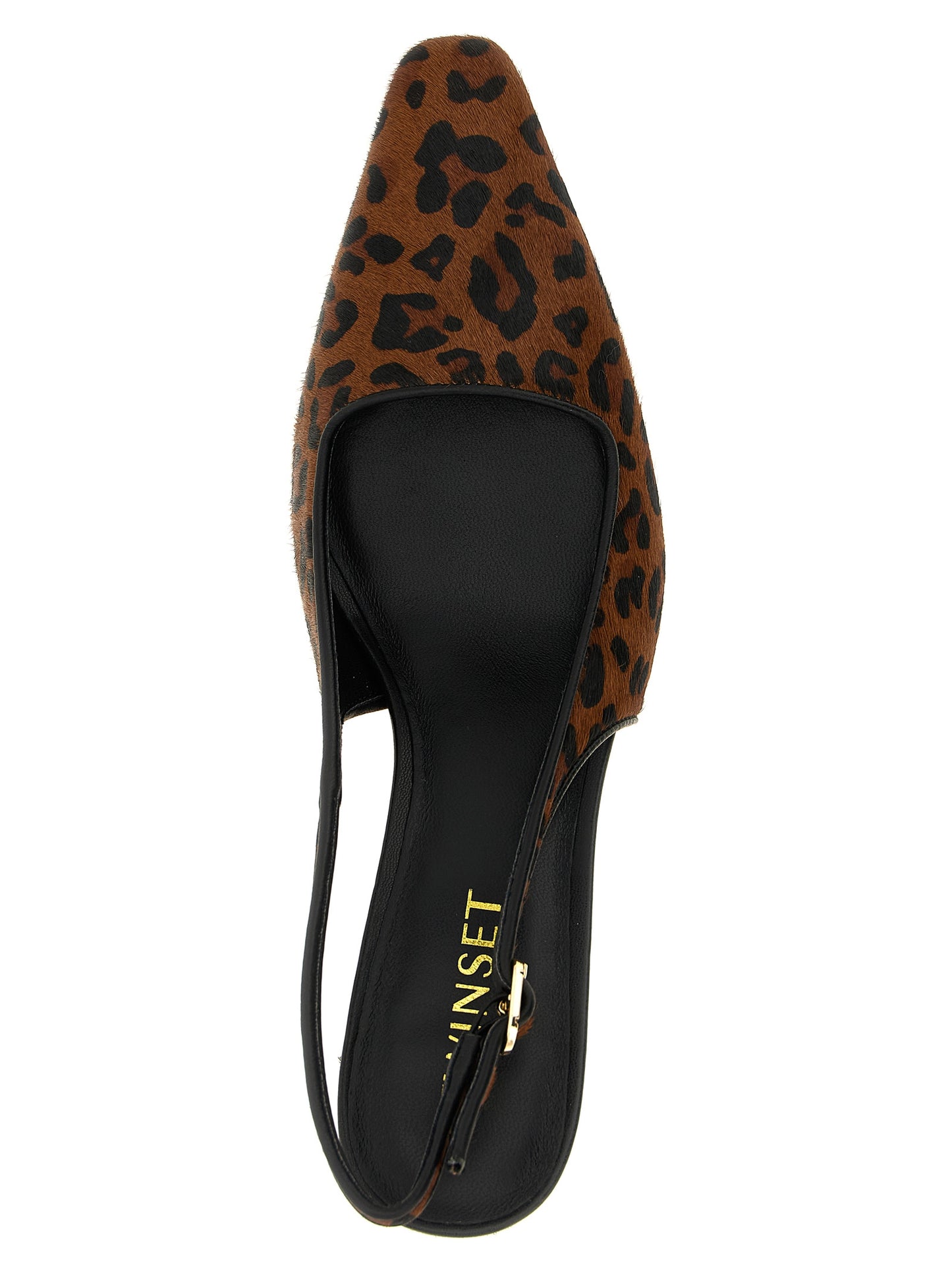 Animal print slingbacks Pumps