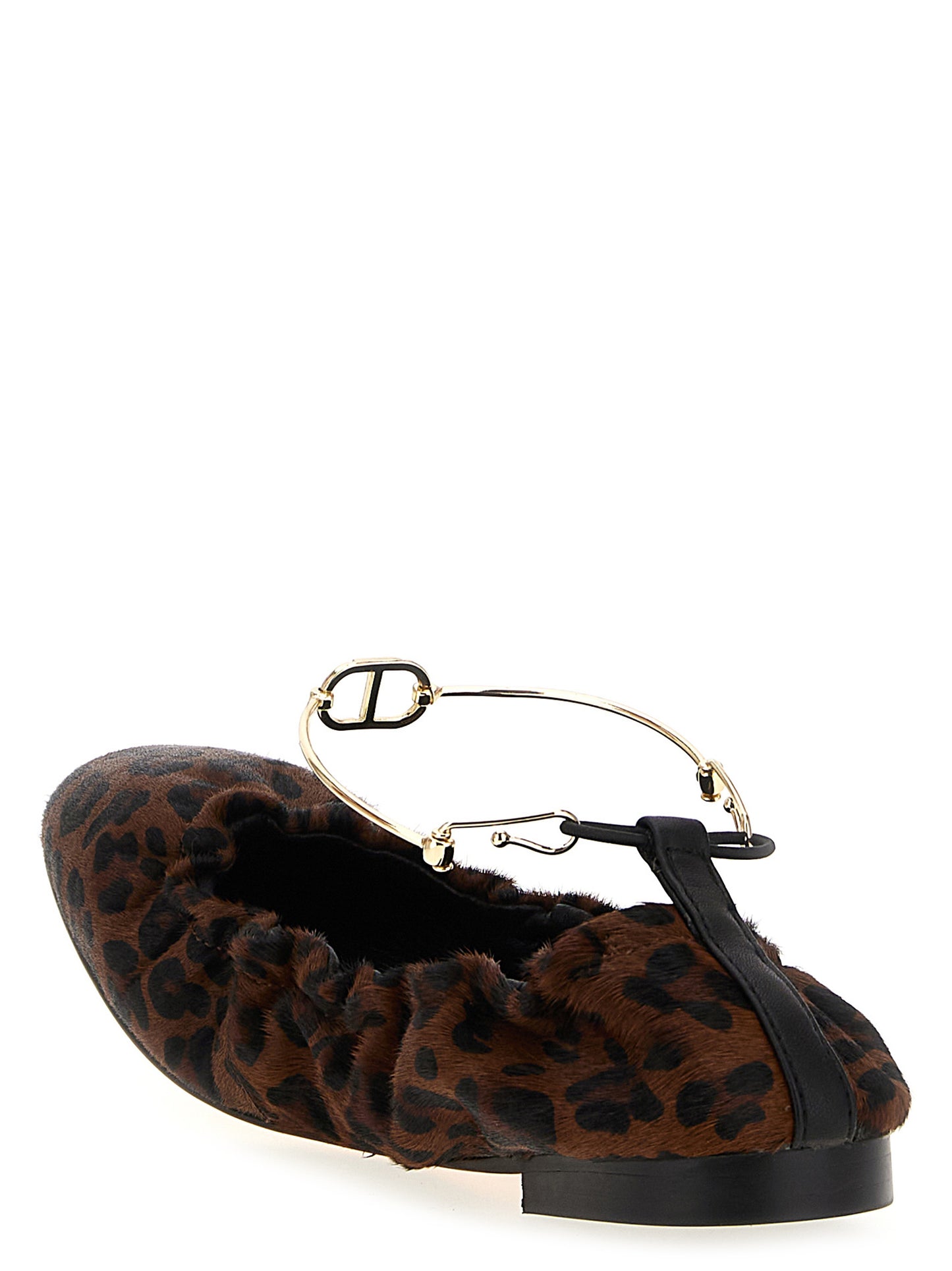 Animal print ballet flats Flat shoes