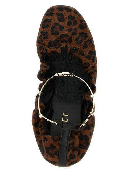 Animal print ballet flats Flat shoes