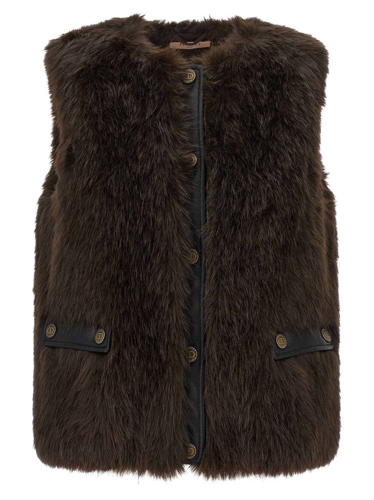 Fur vest Gilet