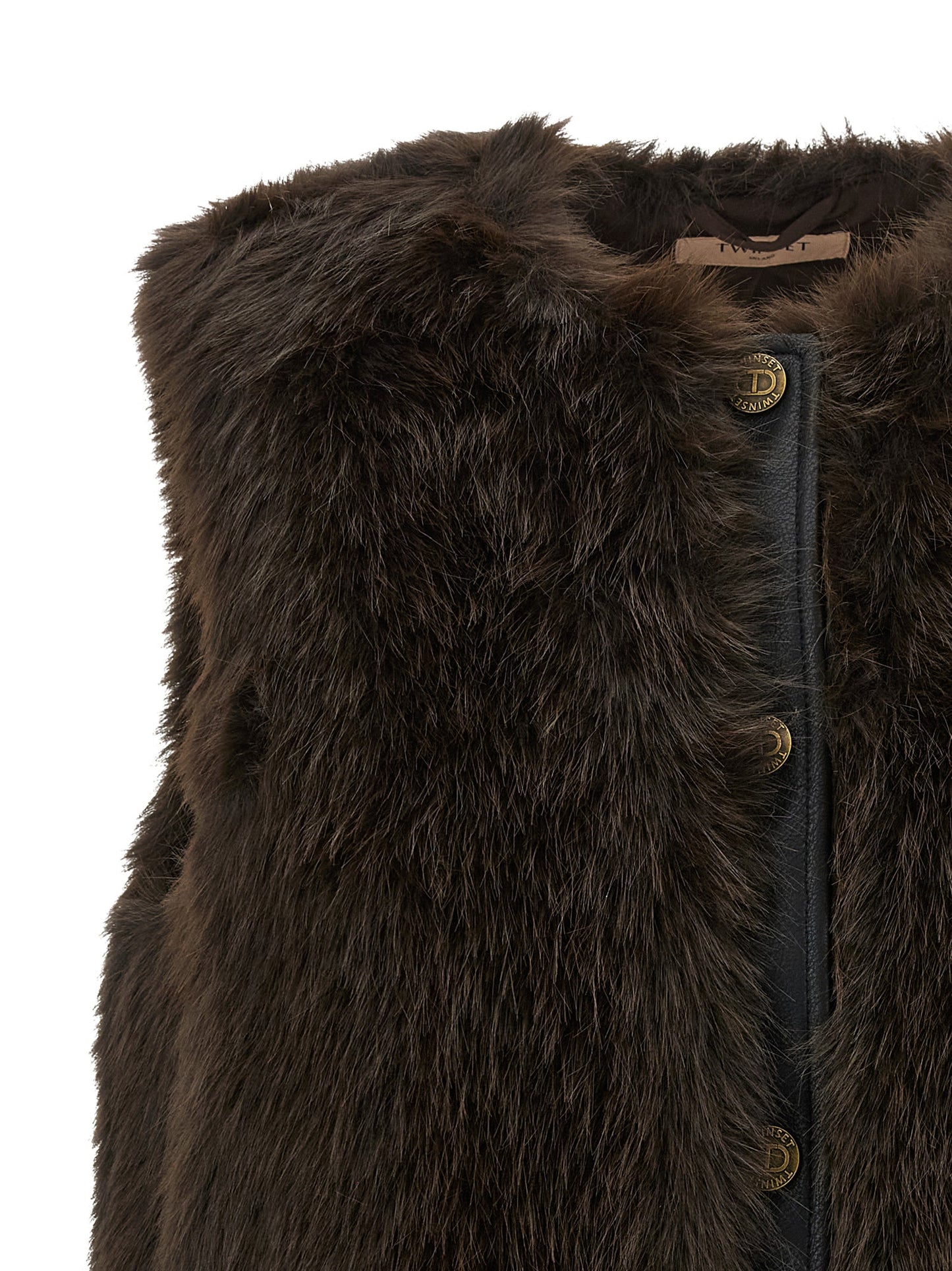 Fur vest Gilet