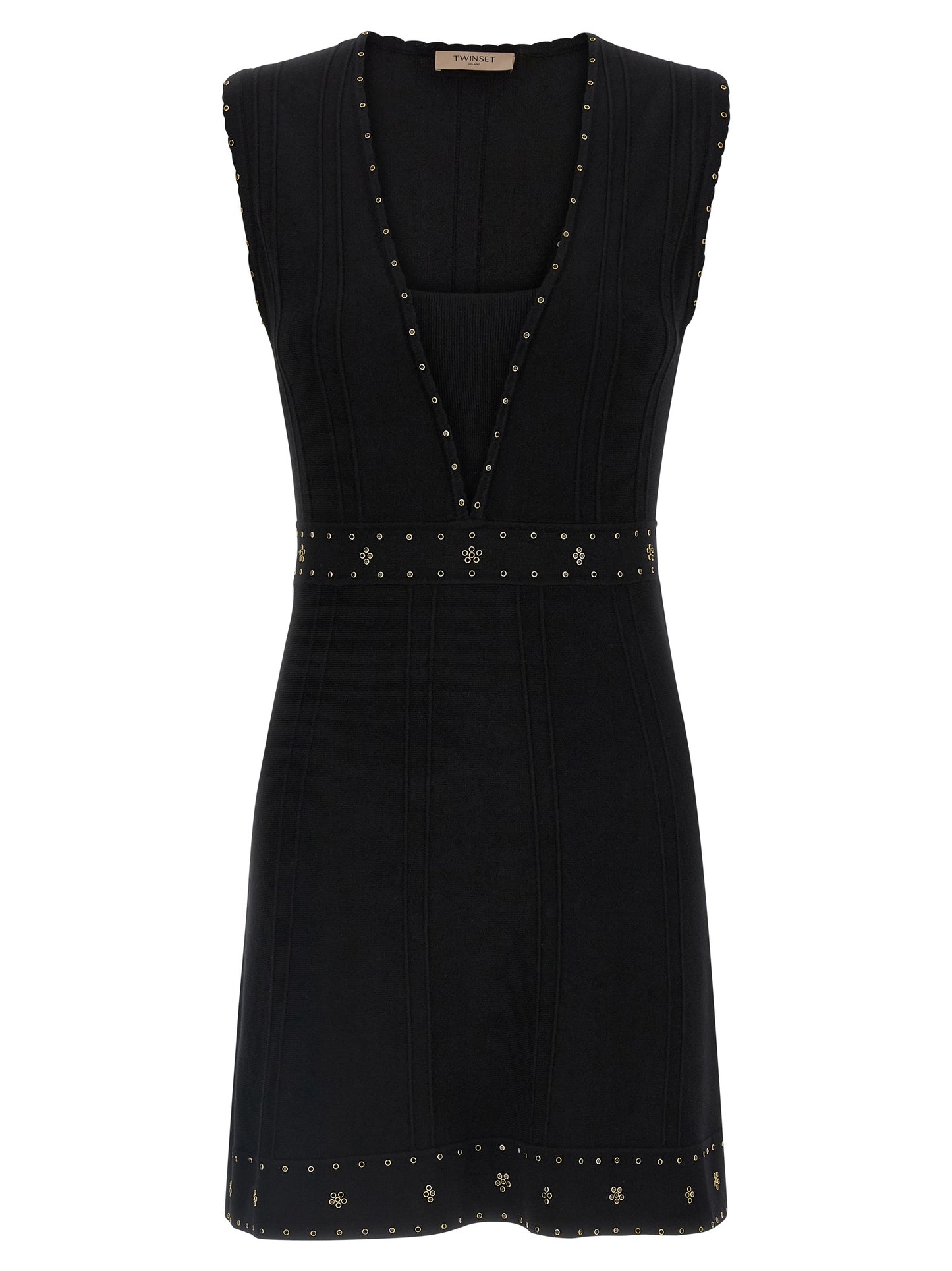 Rhinestone studded dress Dresses
