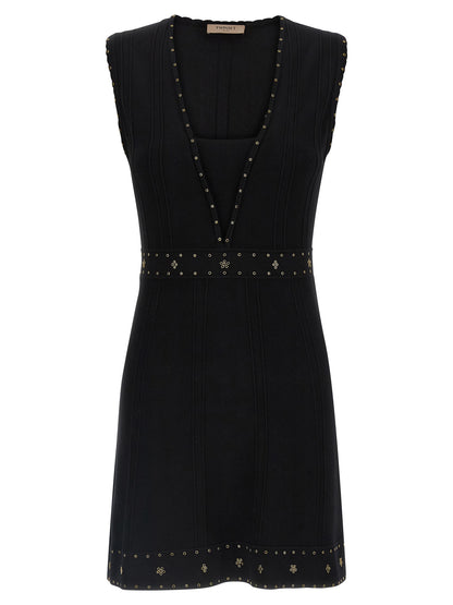 Rhinestone studded dress Dresses