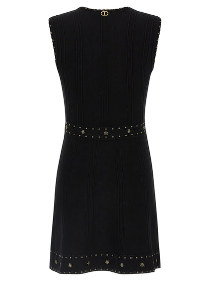 Rhinestone studded dress Dresses