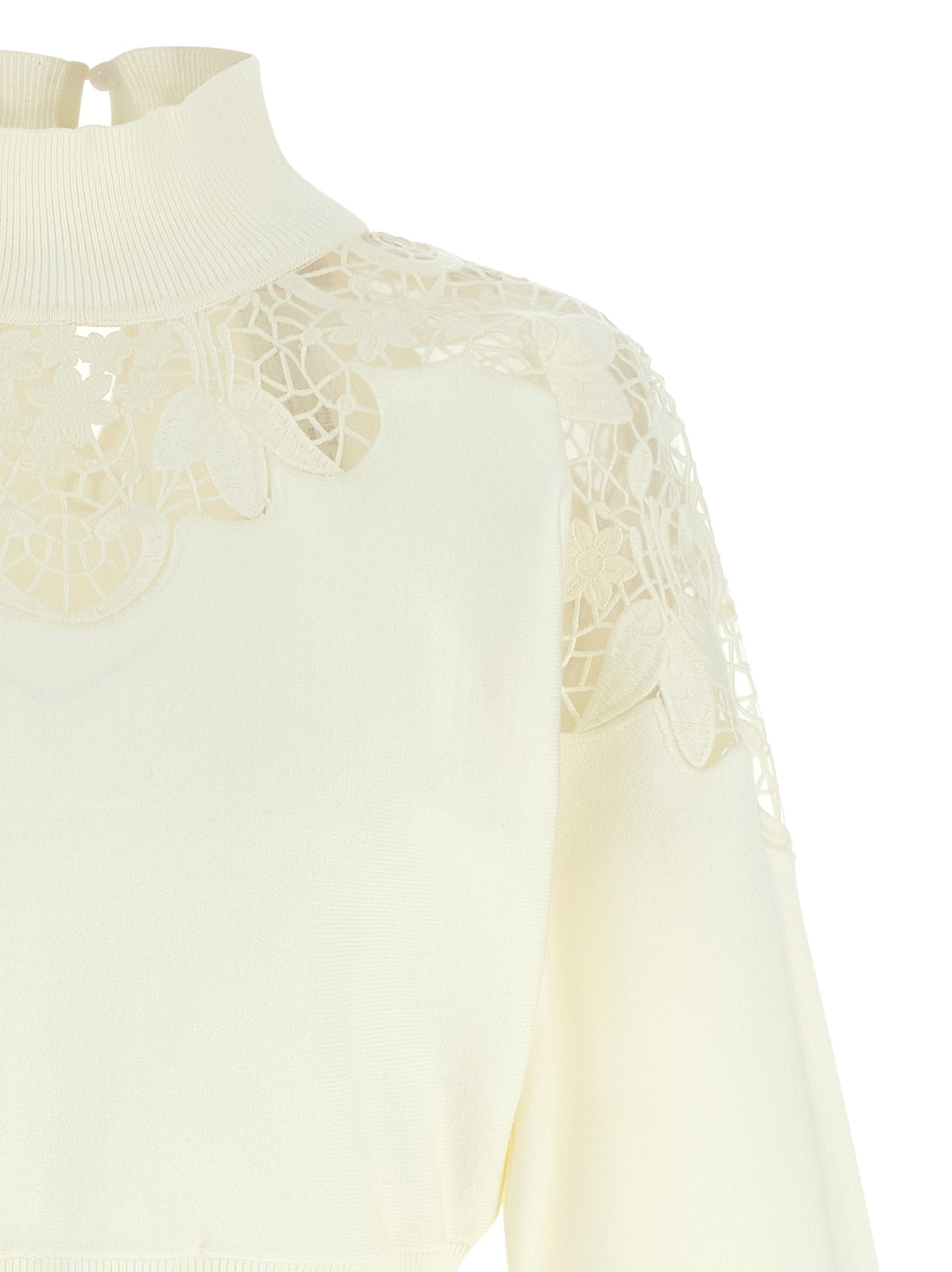 Tulle lace sweater Sweater, cardigans