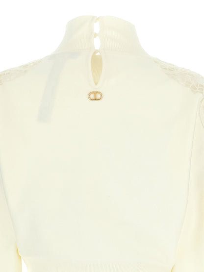 Tulle lace sweater Sweater, cardigans